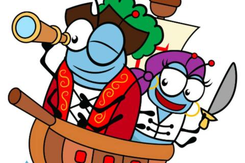 Krik'ahoy piraatjes Maarkedal (24-28/08/2026) © Kriebelkampen / Creafant vzw